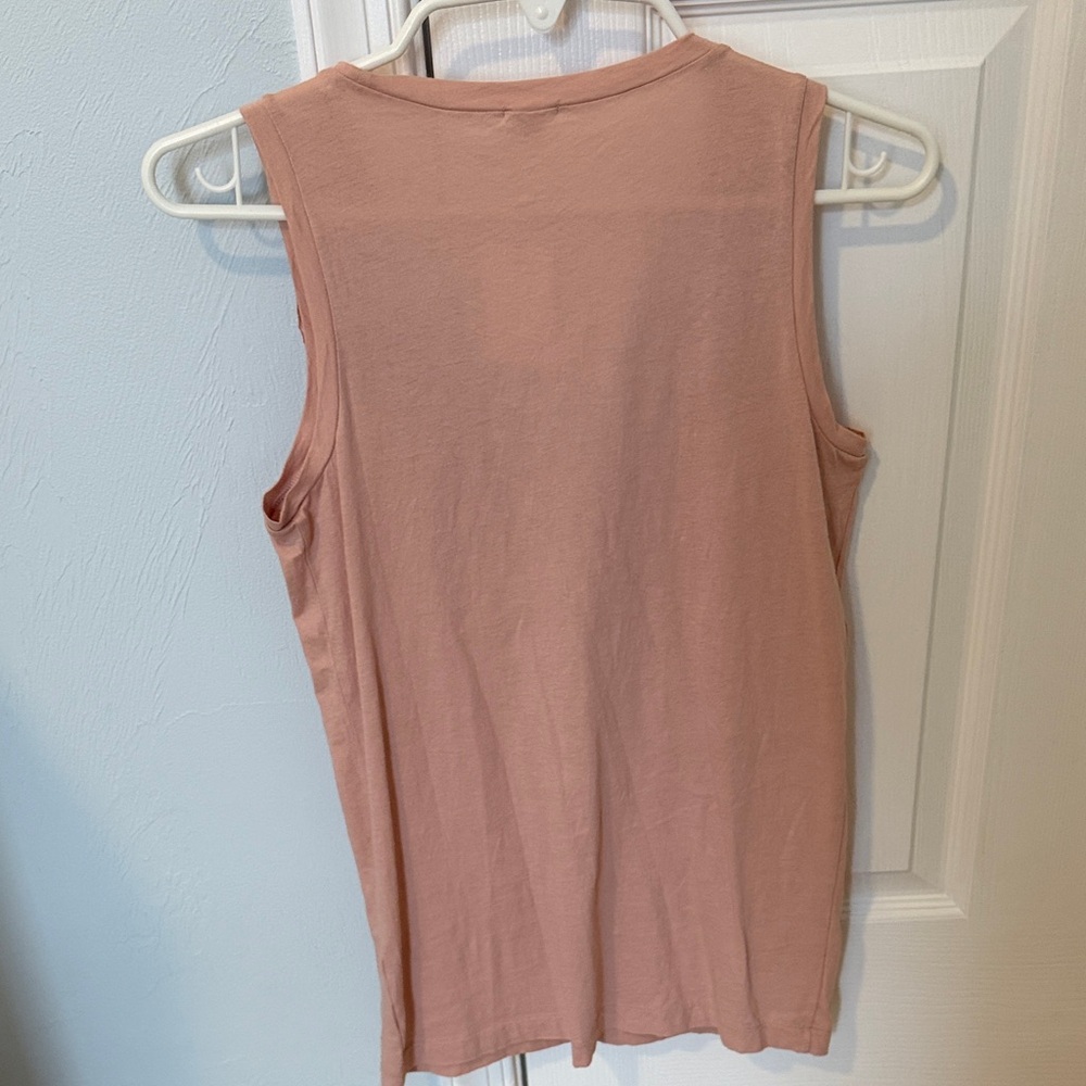 JCREW Women’s Pink Sleeveless Top with Ruffle Detail - Picture 6 of 6